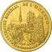 France, Medal, 1 Ecu d'Amiens, Cathédrale, 1994-1995, MS(64), Bronze