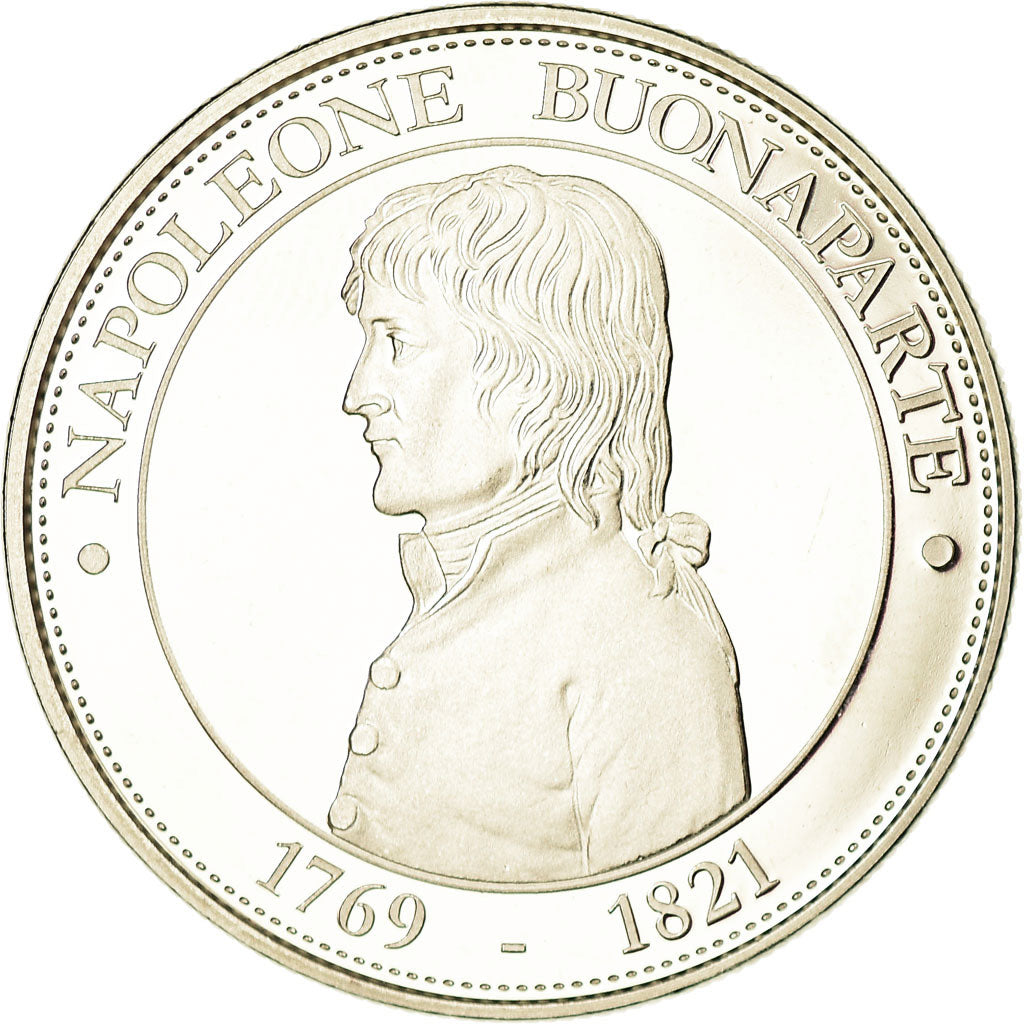 Francja, Medal, Napoléon Bonaparte, MS(65-70), Miedź-Nikiel