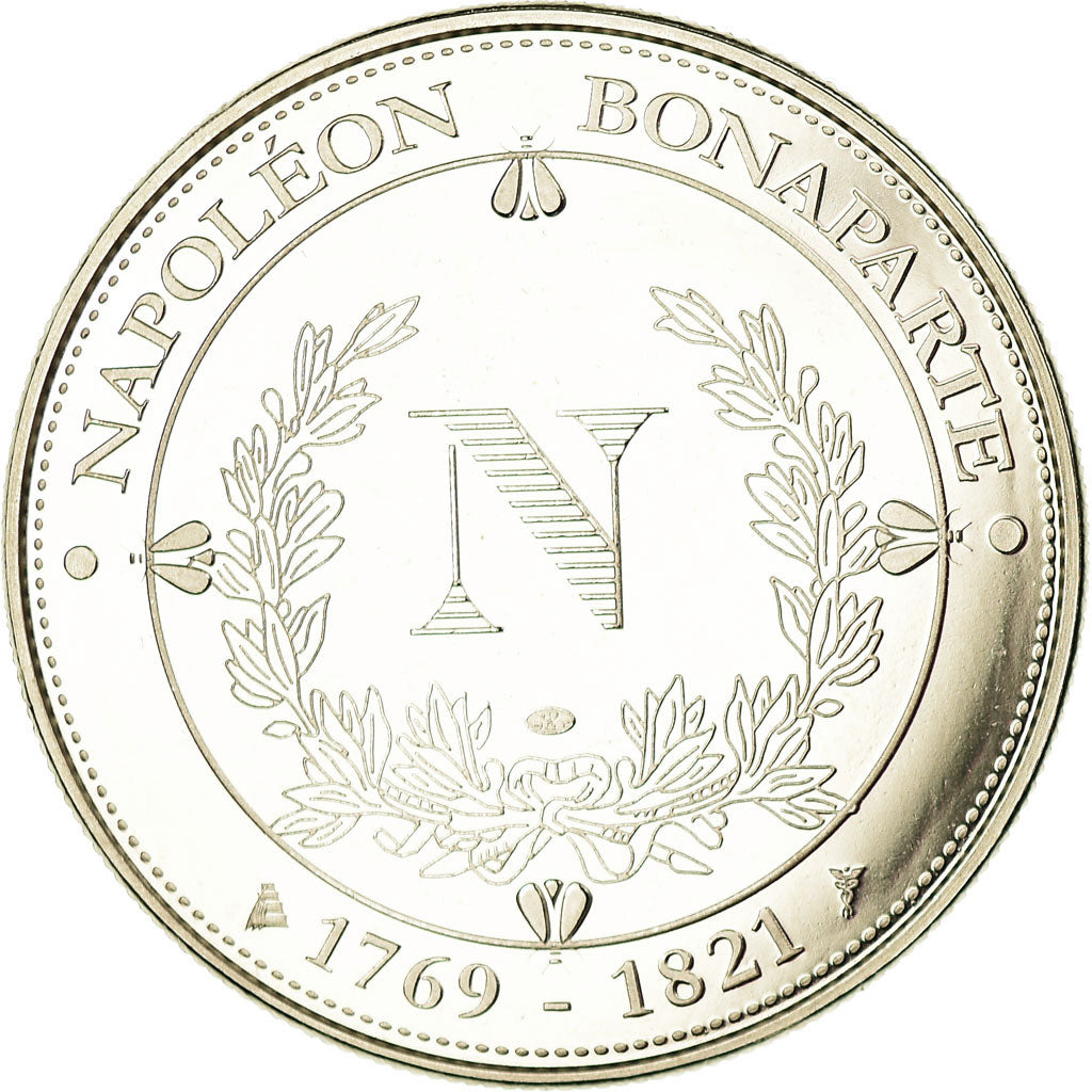 Francja, Medal, Napoléon Bonaparte, MS(65-70), Miedź-Nikiel