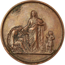 Francia, medaglia, Quête en Faveur des Pauvres, Paris, 1868, Caqué, BB+, Rame
