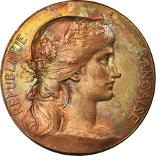 France, Medal, Marianne, Offert par le Préfet de Seine-maritime, Dupuis.D