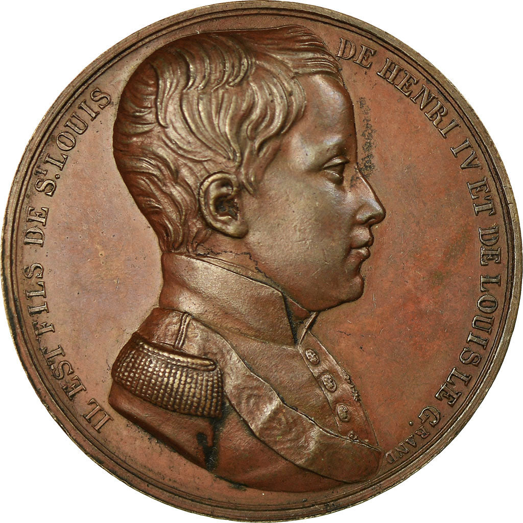 Frankreich, Medaille, Napoléon III, Association de la Jeune France, 1853, VZ