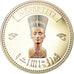 Egypt, Medal, Trésors d'Egypte, Nefertiti, MS(65-70), Copper-nickel
