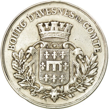 France, Medal, Bourg d'Avesnes-le-Comte, Festival du 15 Mai, 1898, AU(50-53)