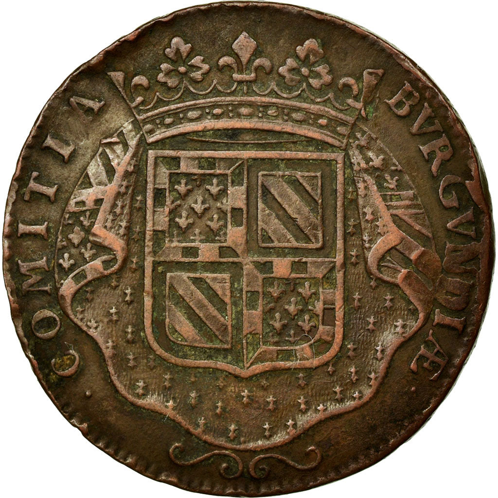 France, Token, Royal, 1722, EF(40-45), Copper, Feuardent:9835