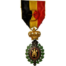 Belgium, Médaille du Travail 1ère Classe avec Rosace, Medal, Uncirculated