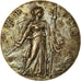 France, Medal, Art Nouveau, Labor, Progrès-Gloire, 1910, Lemaire, AU(50-53)