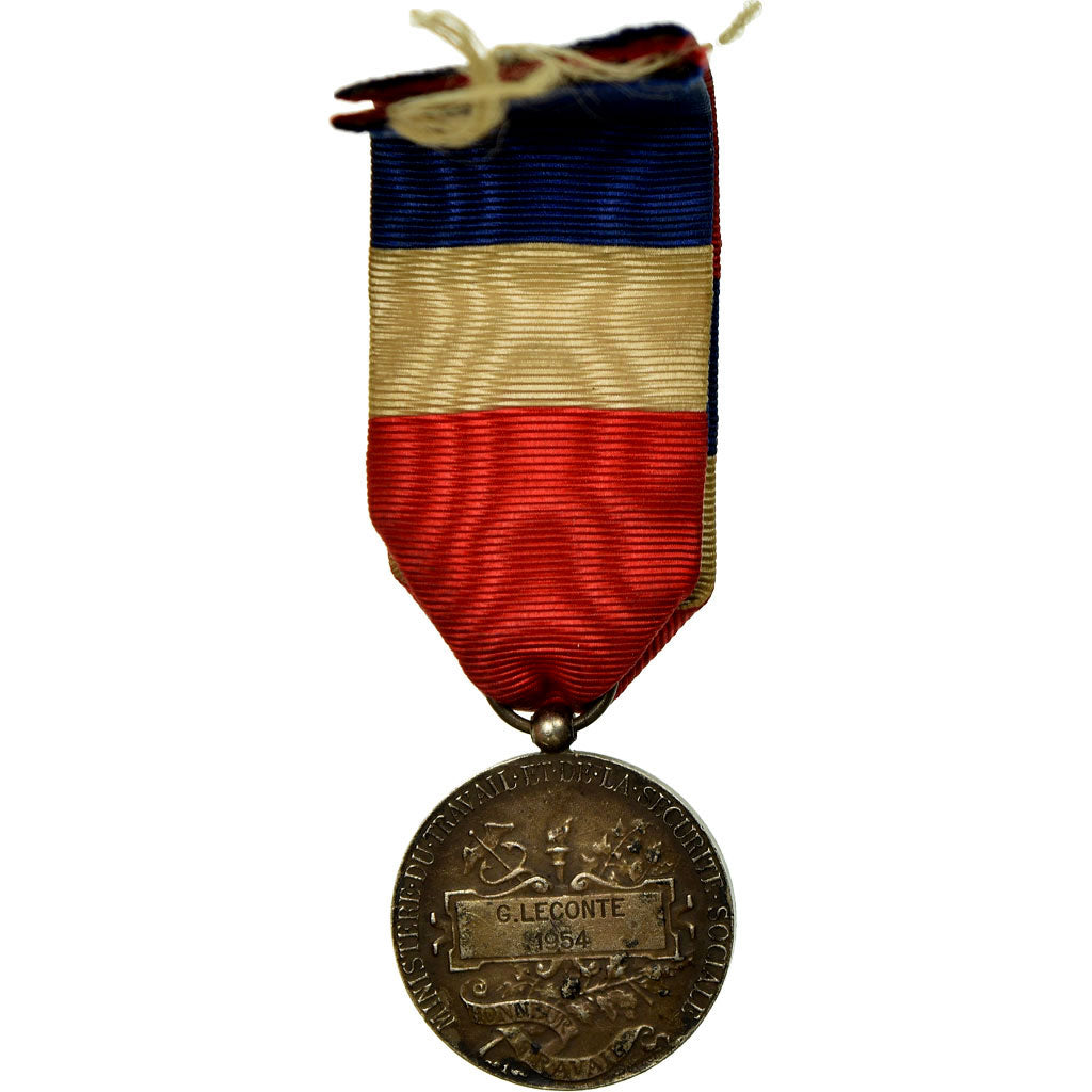 Francia, Médaille d'honneur du travail, medaglia, 1954, Ottima qualità