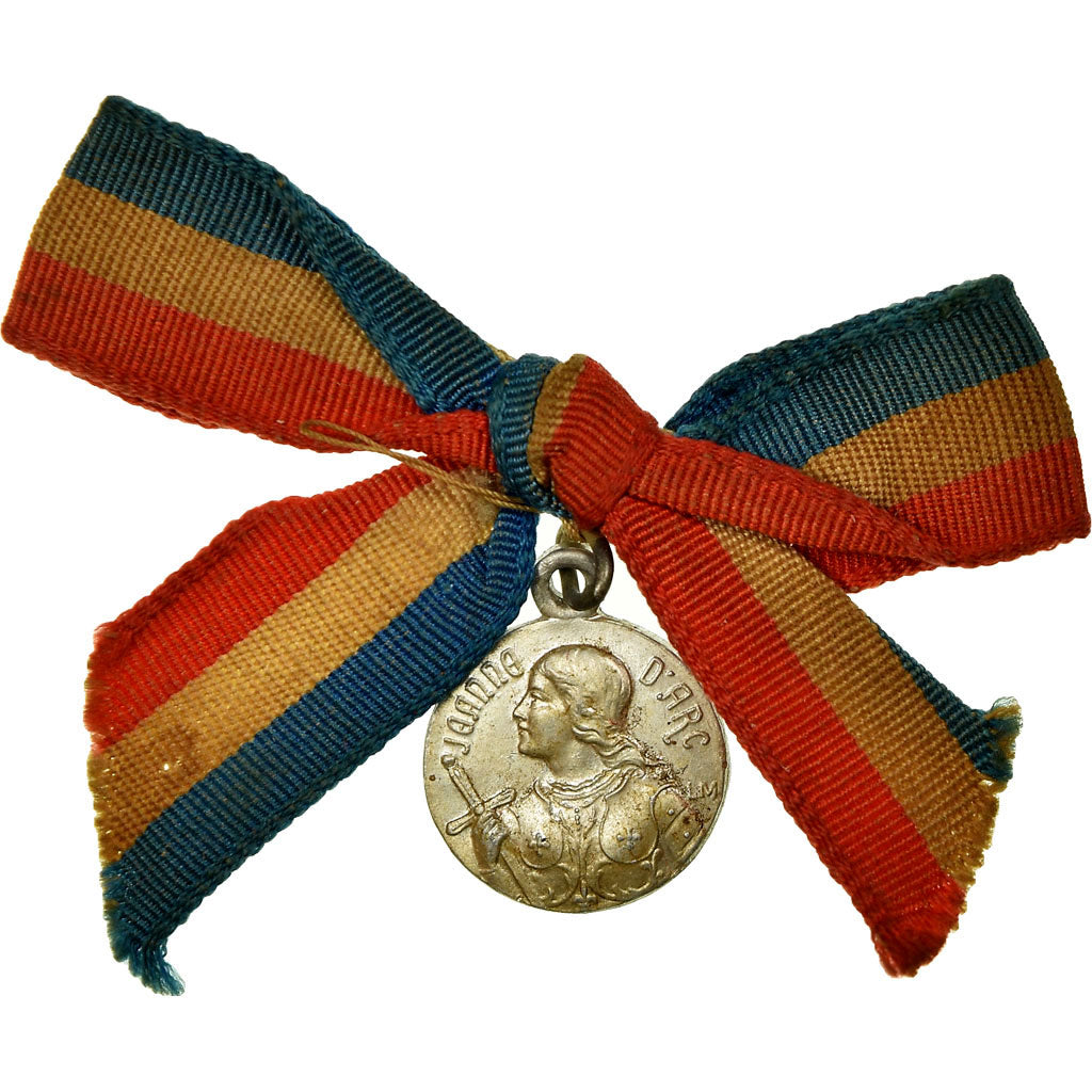 France, Jeanne d'Arc, History, Medal, Excellent Quality, Aluminum, 16