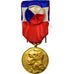 France, Industrie-Travail-Commerce, Medal, 1978, Excellent Quality, Gilt Bronze