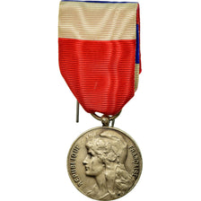 France, Industrie-Travail-Commerce, Medal, 1968, Excellent Quality, Silvered