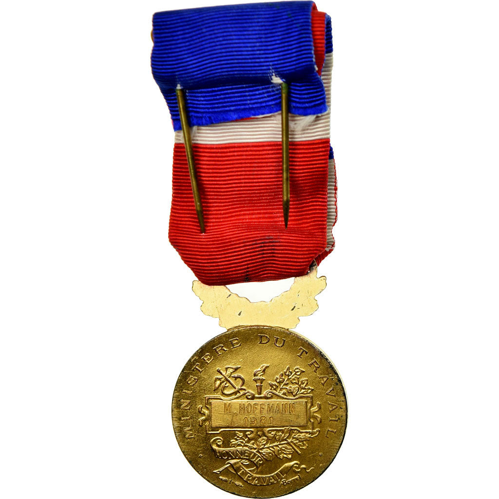 Francia, Médaille d'honneur du travail, medaglia, 1981, Ottima qualità
