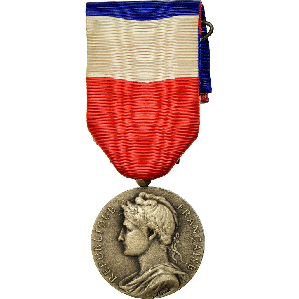 France, Médaille d'honneur du travail, Medal, 1958, Excellent Quality