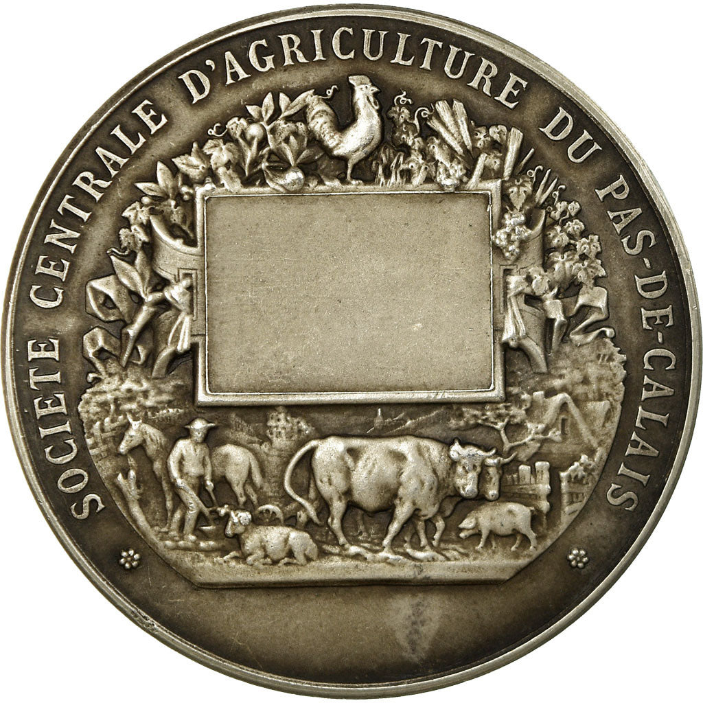 France, Medal, Société Centrale d'Agriculture du Pas-de-Calais, Vernon