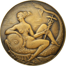 France, Medal, Ville du Havre, Poisson, AU(55-58), Bronze