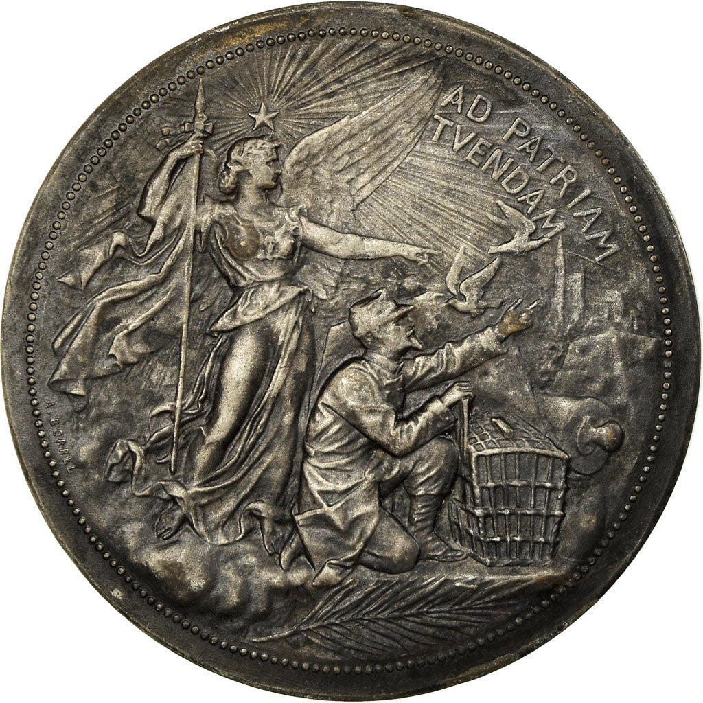 Frankreich, Medaille, Ministère de la Guerre, Communications aériennes, Arthus