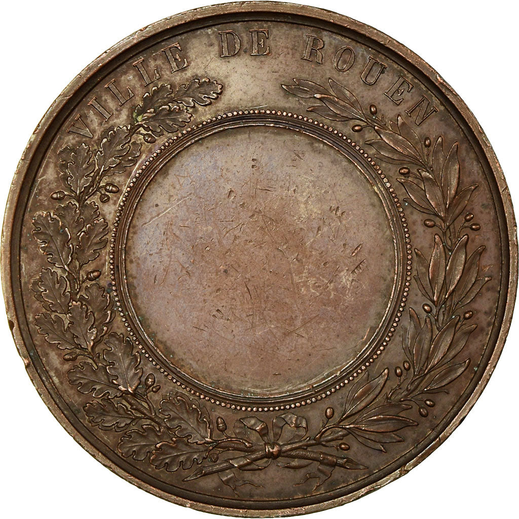 Frankreich, Medaille, Ville de Rouen, Hamel, SS+, Kupfer