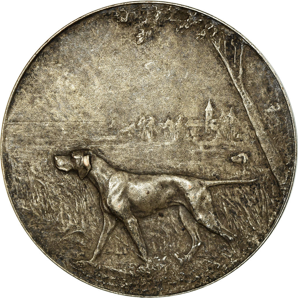 France, Medal, Chasse, Club Saint Hubert du Nord, Merculiano, AU(50-53)