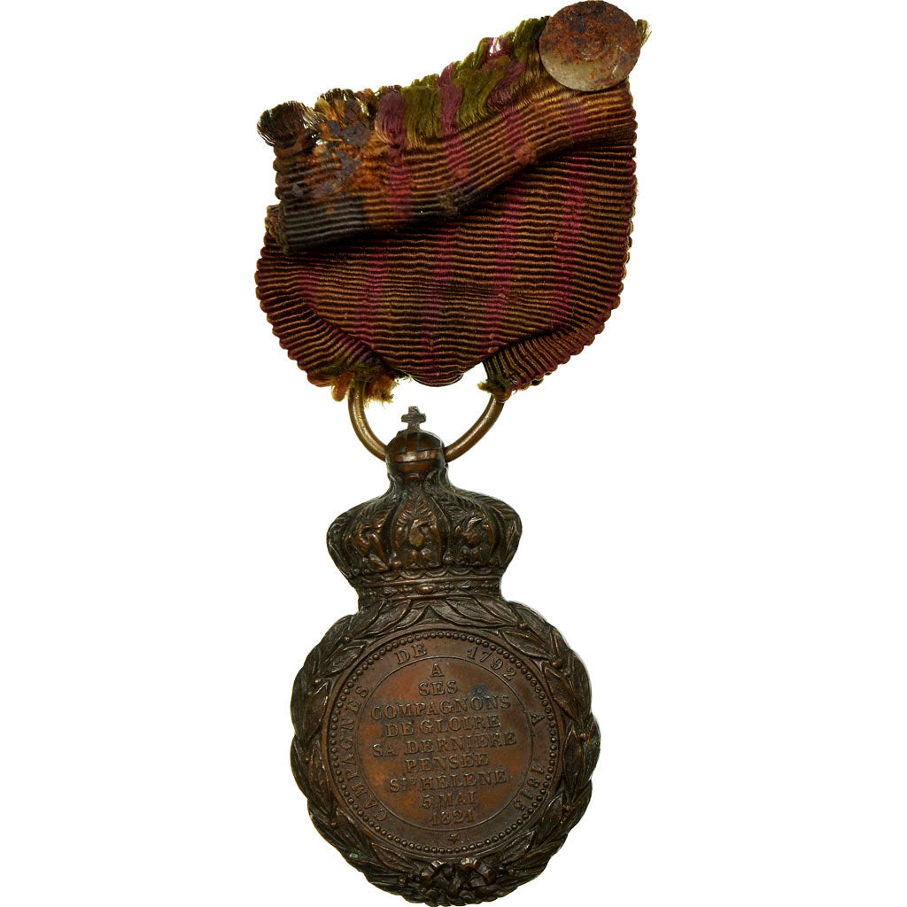 France, Médaille de Saint-Hélène, Médaille, 1857, Excellent Quality, Bronze