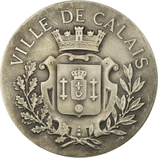France, Medal, Cinquantenaire de l'Ecole Nationale de Musique, Calais, 1914
