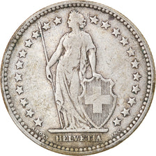 Coin, Switzerland, 2 Francs, 1894, Paris, VF(20-25), Silver, KM:21