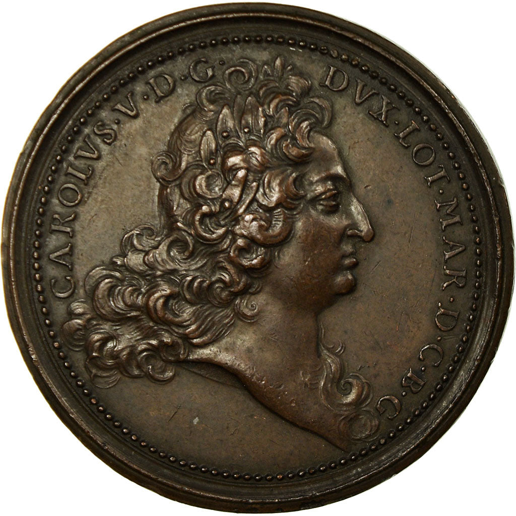 Austria, Medal, Charles V de Lorraine, Eléonore d'Autriche, History, MS(60-62)