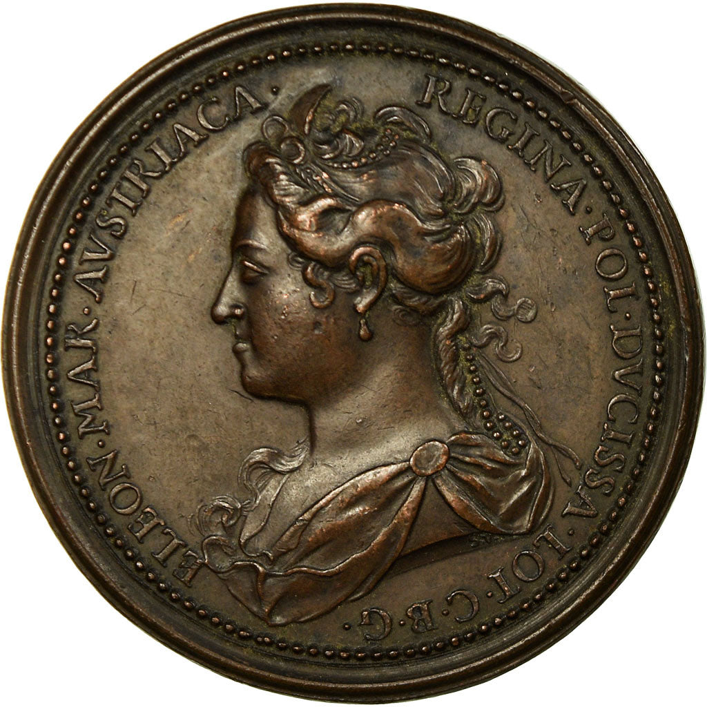 Austria, Medal, Charles V de Lorraine, Eléonore d'Autriche, History, MS(60-62)