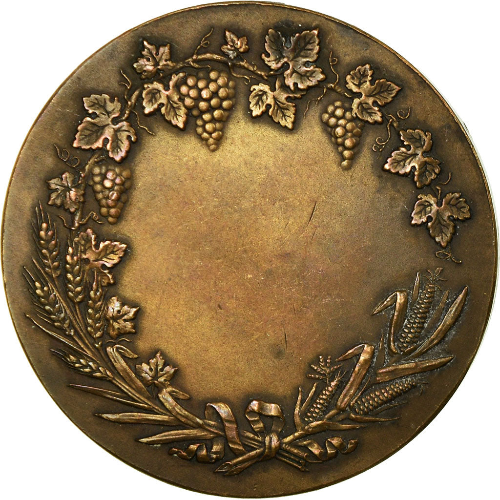 France, Medal, Société d'Encouragement à l'Agriculture d'Yvetot, AU(55-58)
