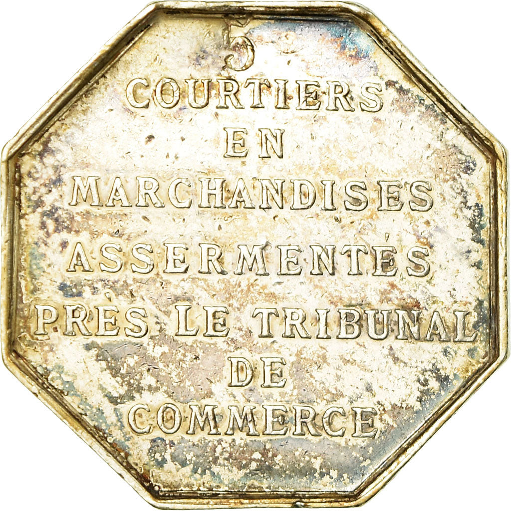 France, Token, Chambre Syndicale du Havre, AU(50-53), Silver