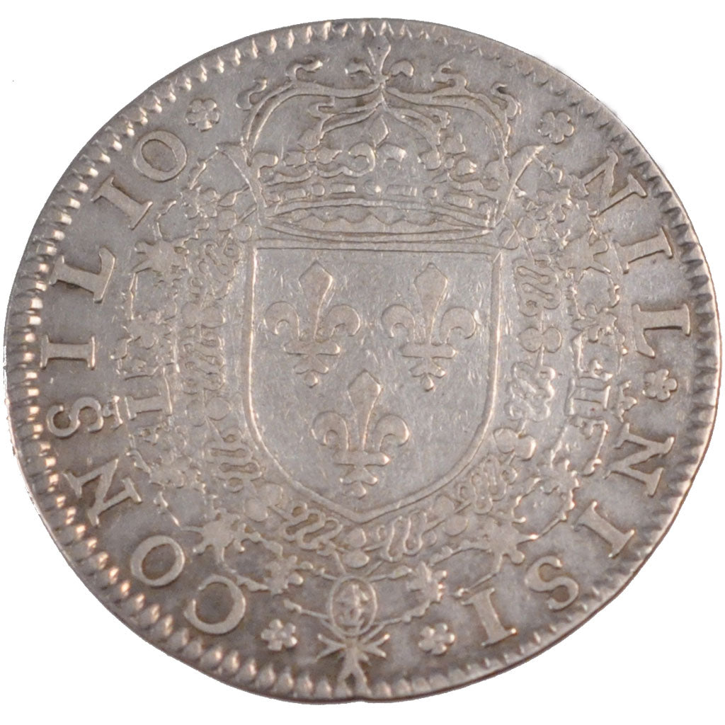 France, Royal, Token, 1612, EF(40-45), Silver, Feuardent #107, 4.96