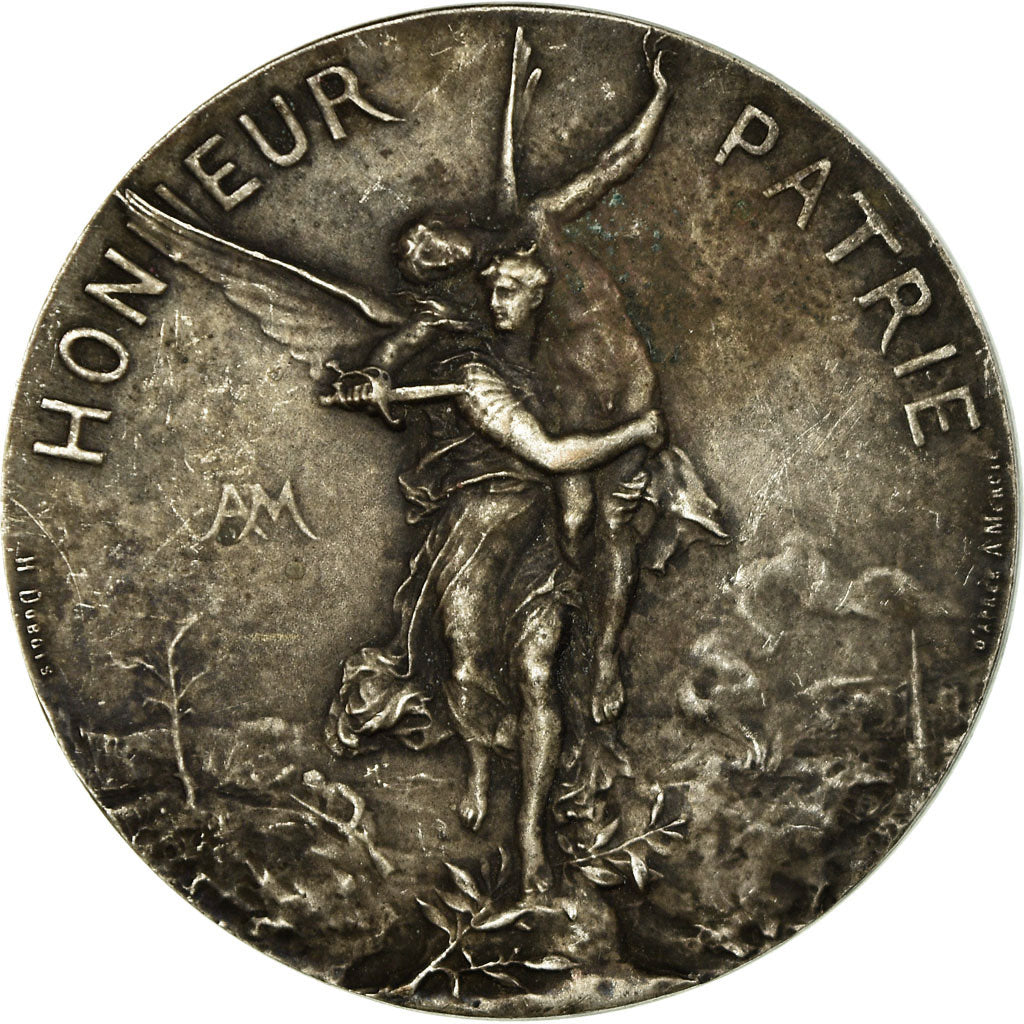 França, Medal, Union des Sociétés de Tir de France, 1886, Dubois.H