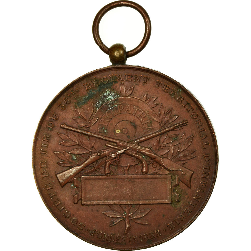 France, Medal, Société de Tir du 36ème Régiment Territorial d'Infanterie