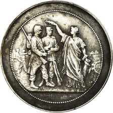 Francja, Medal, Préparation Militaire, Offerte par Mr Déprez, Sénateur, 1899