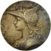 Francja, Medal, Prix Offert par le Ministre de l'Intérieur, O.Roty, AU(50-53)