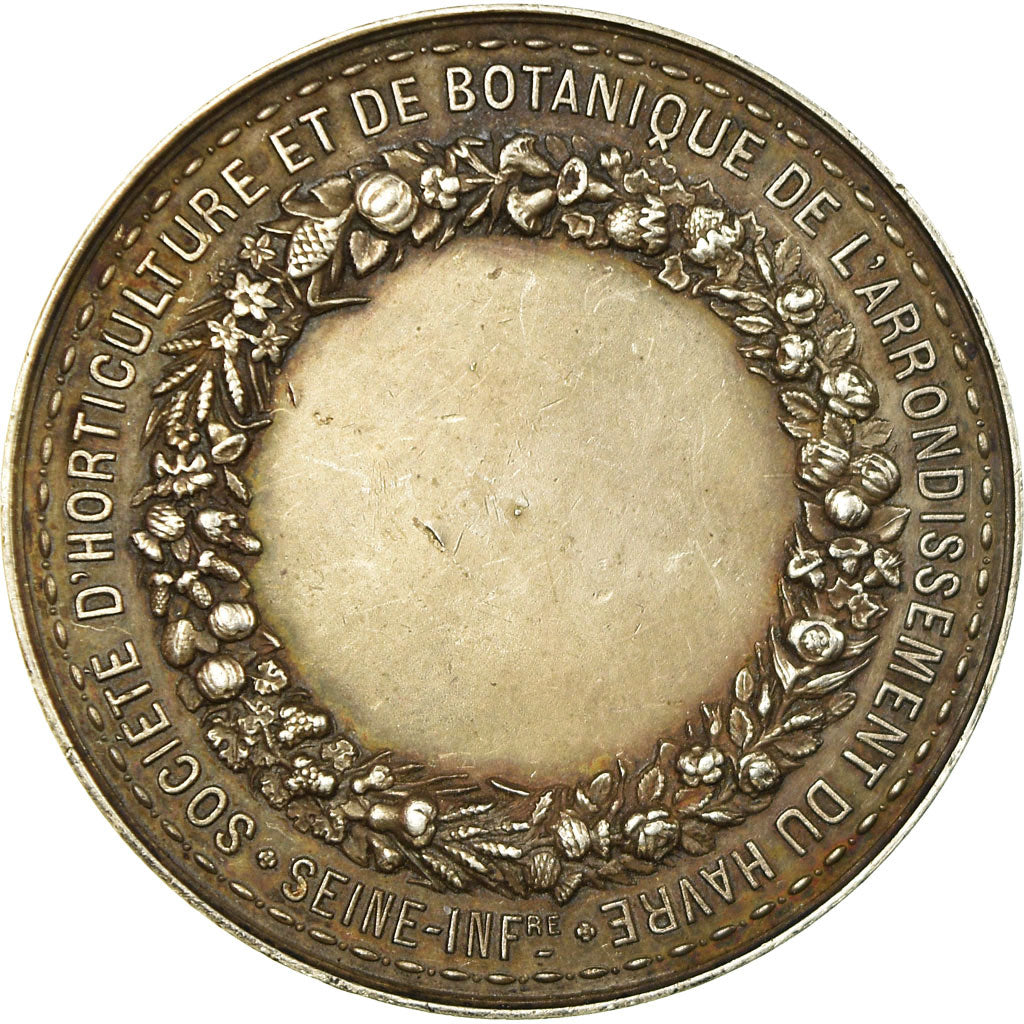 Frankrijk, Medaille, Société d'Horticulture du Havre, PR, Zilver