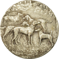 France, Medal, Chiens, Concours Canin, Boussard, VF(30-35), Silvered bronze