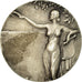 França, Medal, Art Déco, Spectacle, Neudorf, 1939, AU(55-58), Bronze Prateado