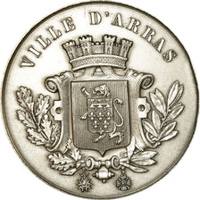 France, Medal, Ville d'Arras, 1999, MS(63), Silvered bronze