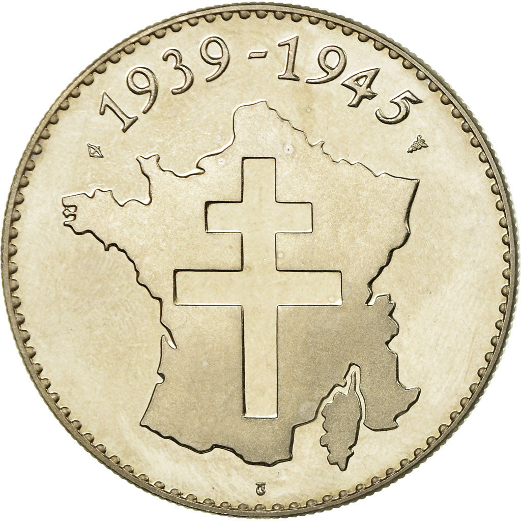 France, Medal, 1939-1945, Bir-Hakeim, MS(65-70), Copper-nickel