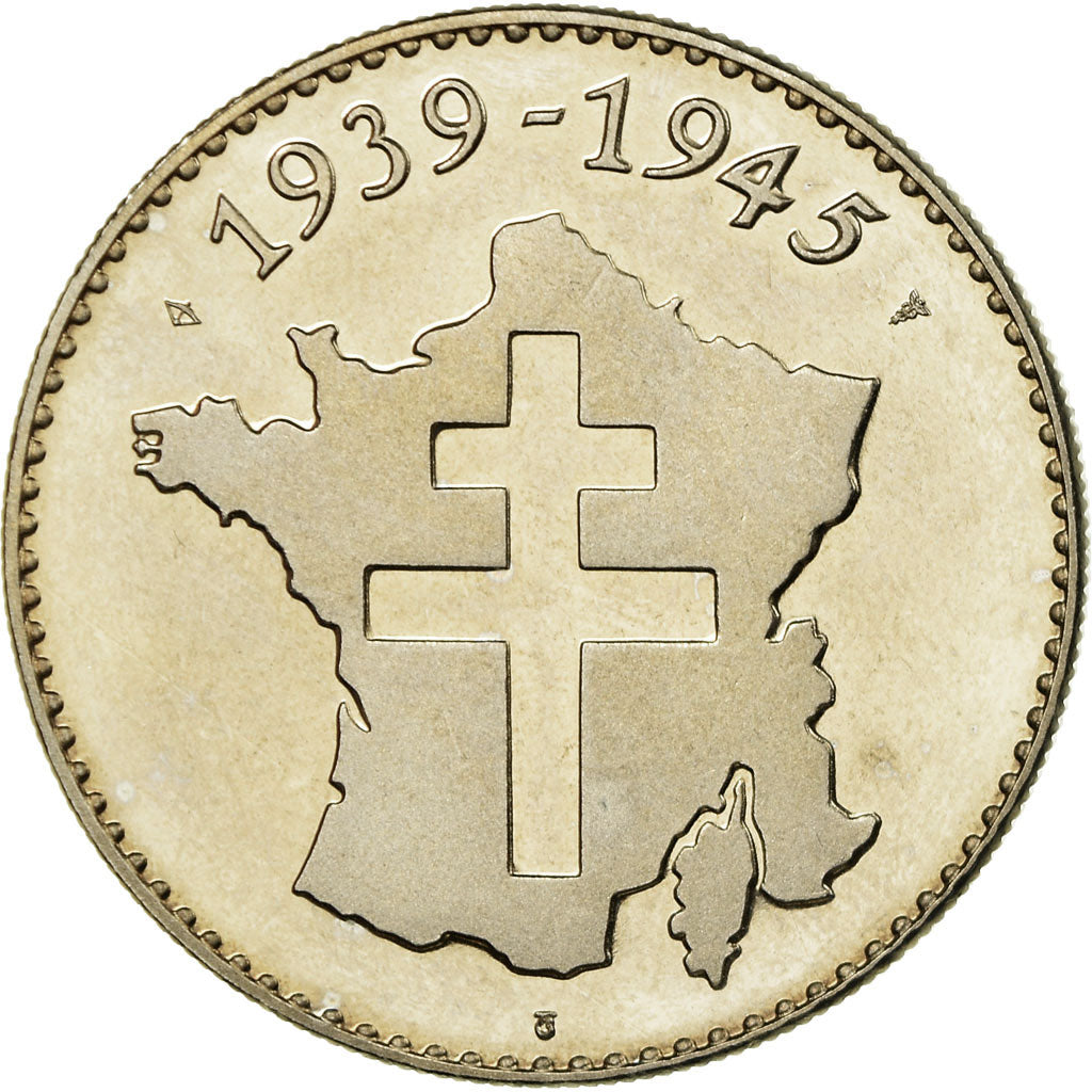 France, Medal, Seconde Guerre Mondiale, Mac Arthur, MS(65-70), Copper-nickel