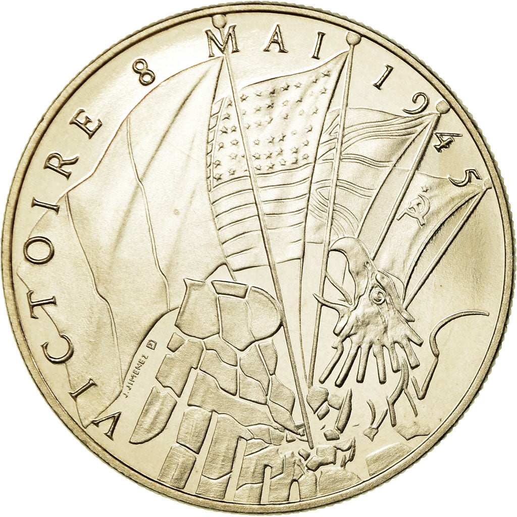Frankrijk, Medaille, Seconde Guerre Mondiale, Victoire du 8 Mai 1945, FDC