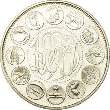 France, Médaille, Ecu Europa, Marianne, 1993, Rodier, FDC, Argent