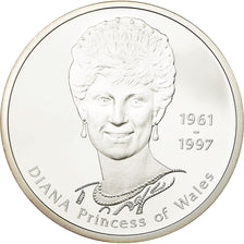 Regno Unito, medaglia, Lady Diana, Westminster Abbey, 1997, FDC, Argento