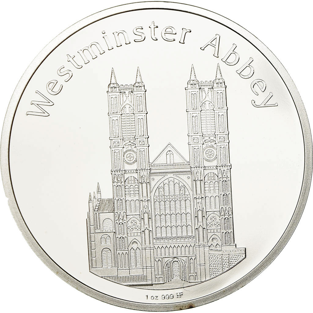 Regno Unito, medaglia, Lady Diana, Westminster Abbey, 1997, FDC, Argento