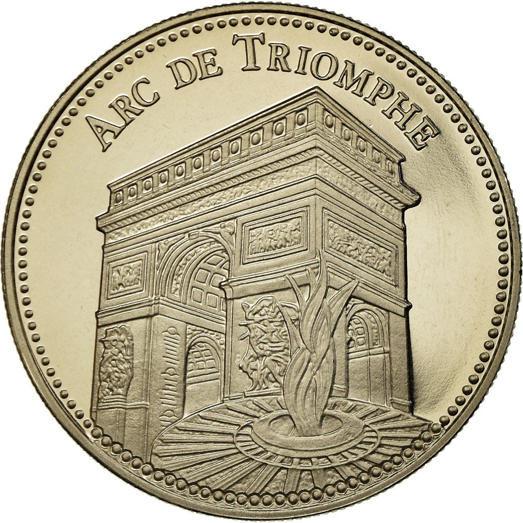 France, Medal, L'Arc de Triomphe, MS(65-70), Copper-nickel