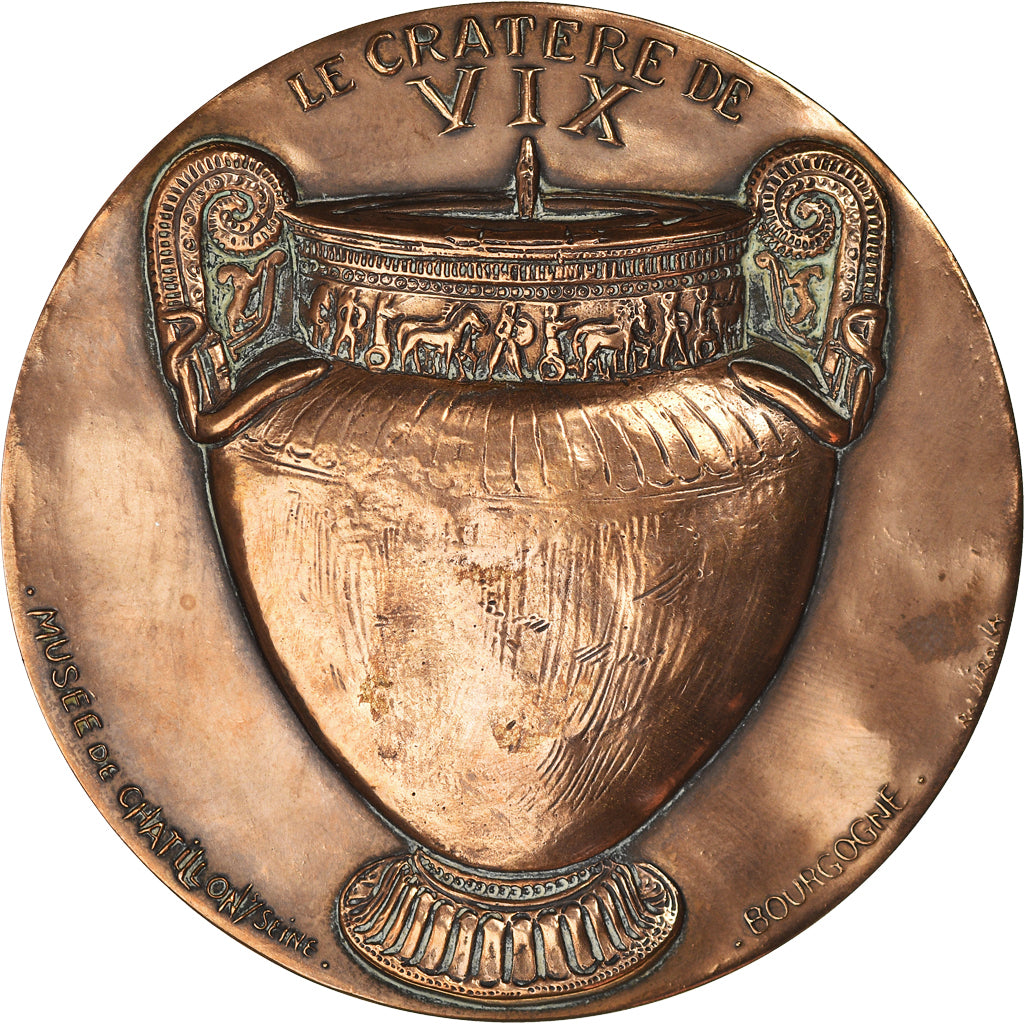 France, Médaille, Le Cratère de Vix, Châtillon-sur-Seine, Arts & Culture