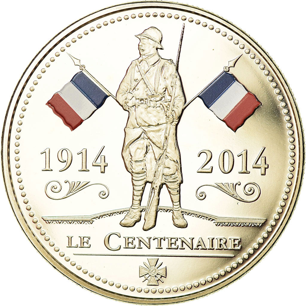 France, Médaille, Centenaire de la Première Guerre Mondiale, Armistice, FDC