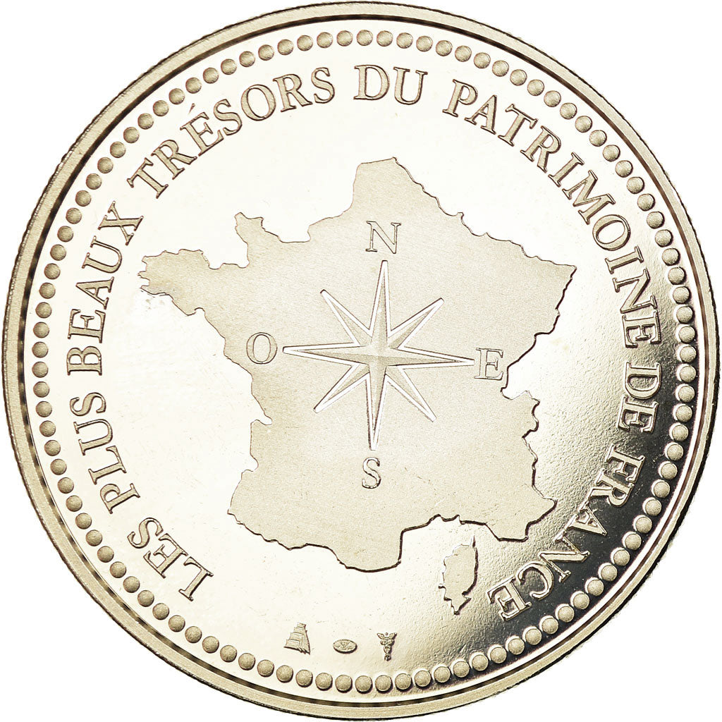 France, Medal, Le Château de Versailles, MS(65-70), Copper-nickel