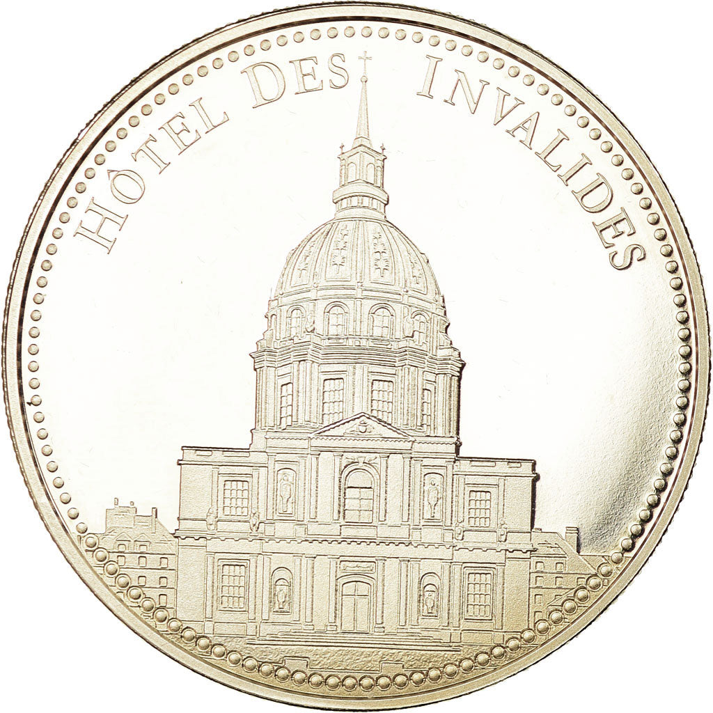 France, Medal, L'Hôtel des Invalides, Paris, MS(63), Copper-nickel