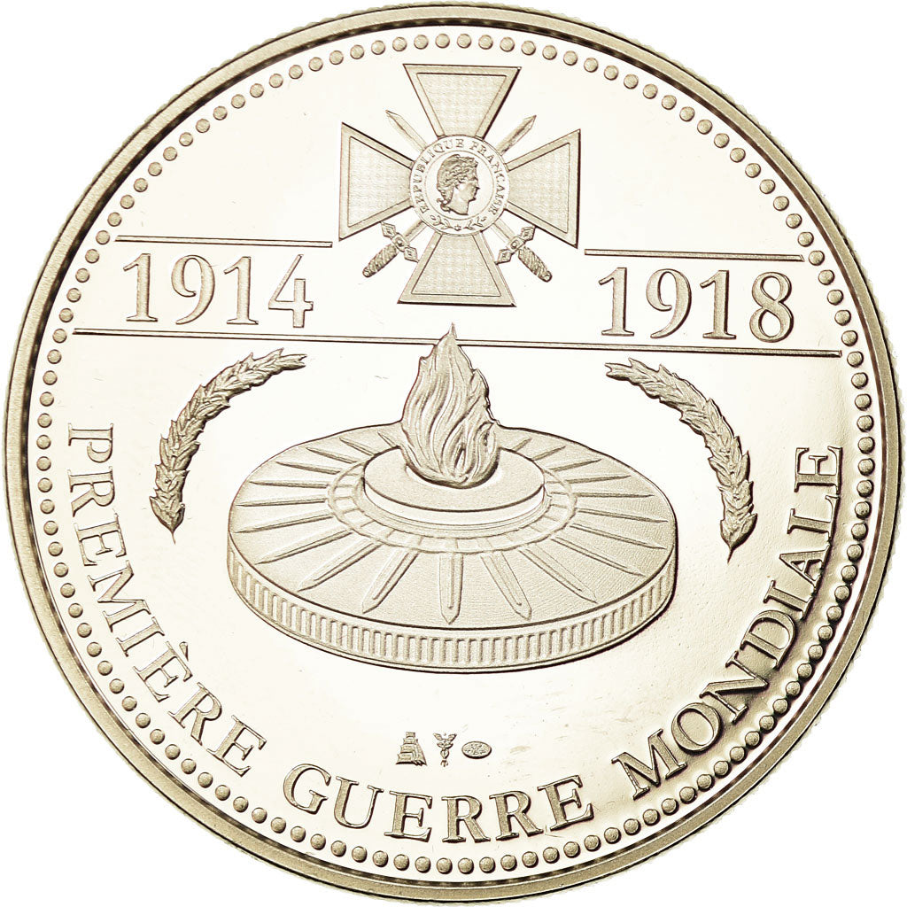 France, Medal, Première Guerre Mondiale, Bataille de Verdun, MS(65-70)